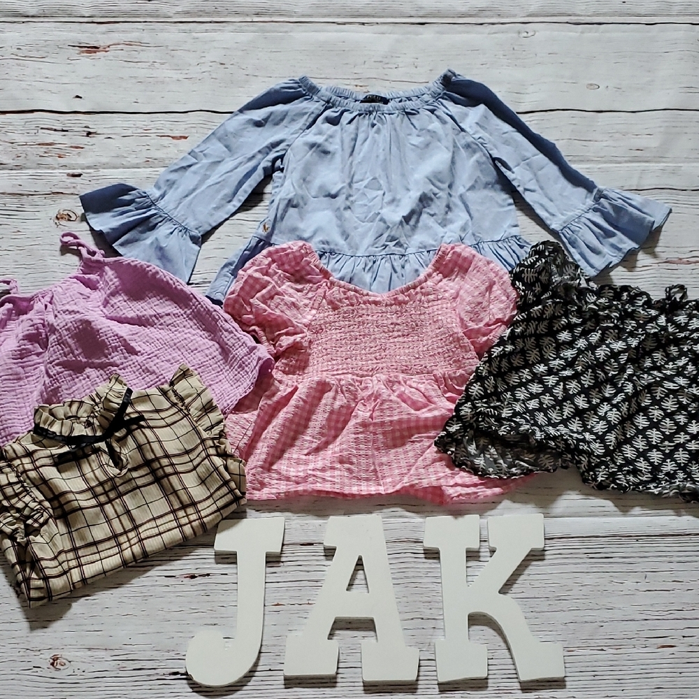Assorted Girl's Blouses (Shein, Polo, Etc) 👩
